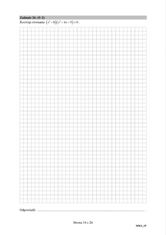 Matura 2019 z matematyki