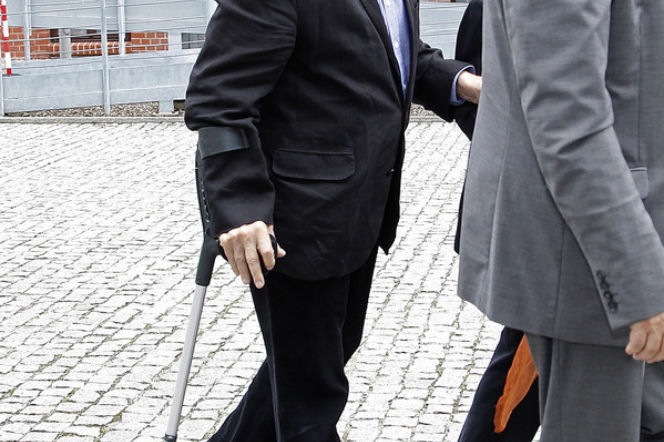 Andrzej Wajda i Jarosław Kuźniar promują film dokumentalny Zdobyć miasto Ewy Ewart