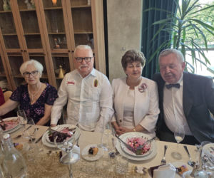 Lech Wałęsa pochwalił się na małżonką