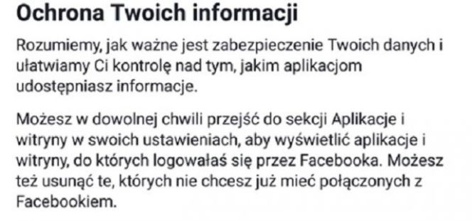 Facebook: Ochrona Twoich informacji. Ważny komunikat i nowe opcje  