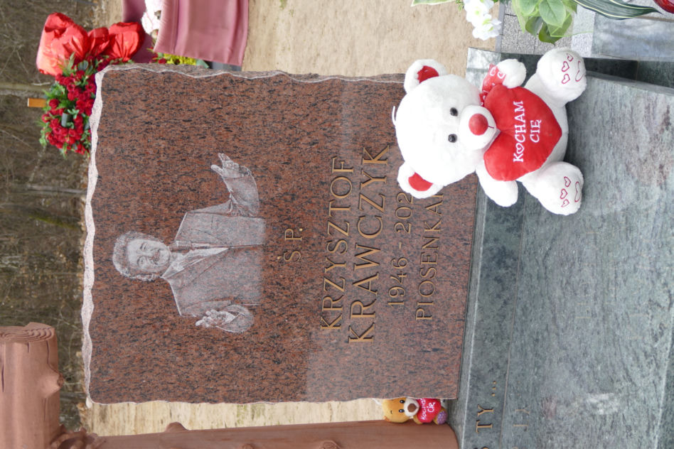 Grób Krzysztofa Krawczyka