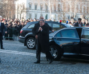 Pogrzeb Józefa Oleksego Bronisław Komorowski