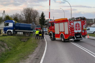 Groźny wypadek w Małopolsce. Ranni motocykliści w szpitalu