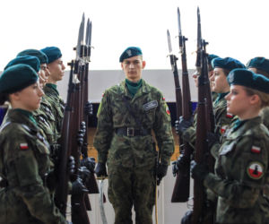 Otwarcie wirtualnej strzelnicy na Woli