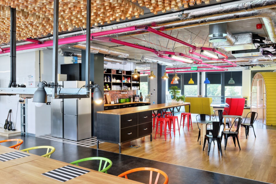 Wnętrza „Digital Studio Warsaw”