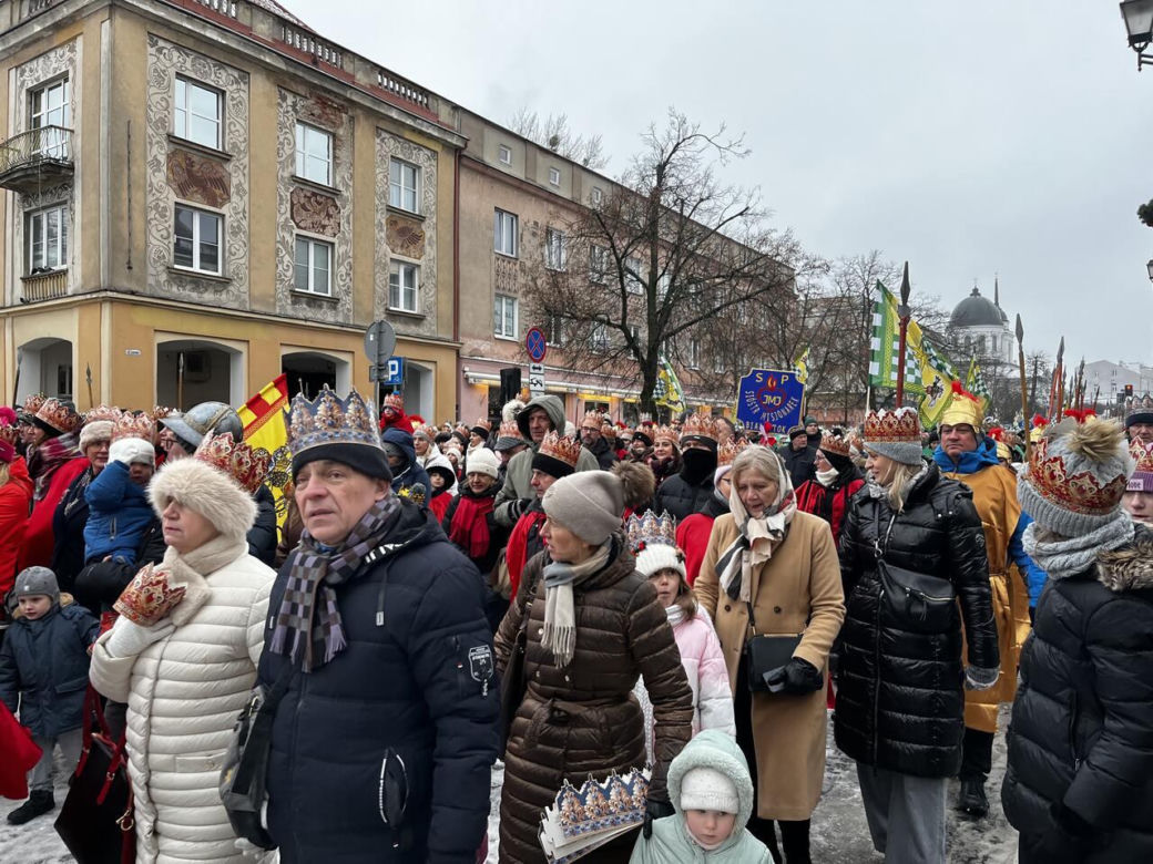 Orszak Trzech Króli 2025 na ulicach Białegostoku