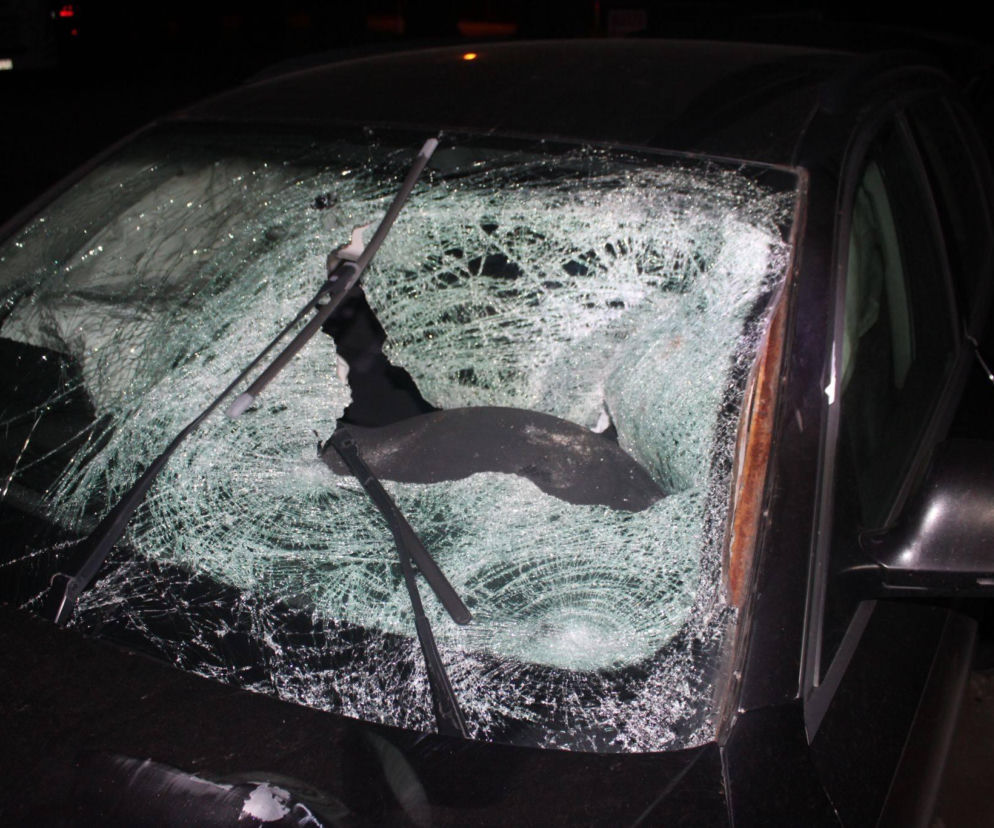 Tragiczna noc na drodze pod Tarnowem. Pieszy nie miał żadnych szans