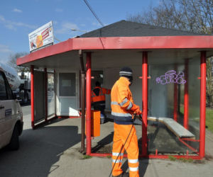 Przemyskie przystanki i autobusy zdezynfekowane