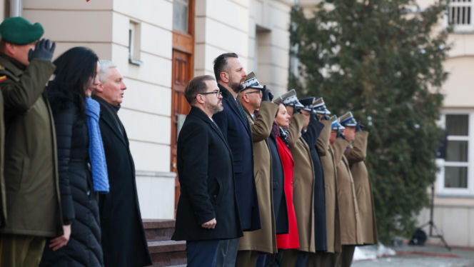 Spotkanie ministrów obrony Polski i Litwy