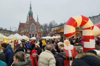 Tłumy na jarmarku na Podgórzu. Ta niezwykła atrakcja jest dostępna tylko raz w roku