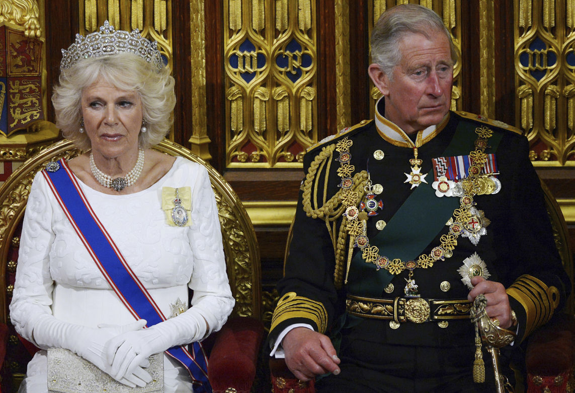 Księżna Camilla na chwilę przed koronacją Karola III