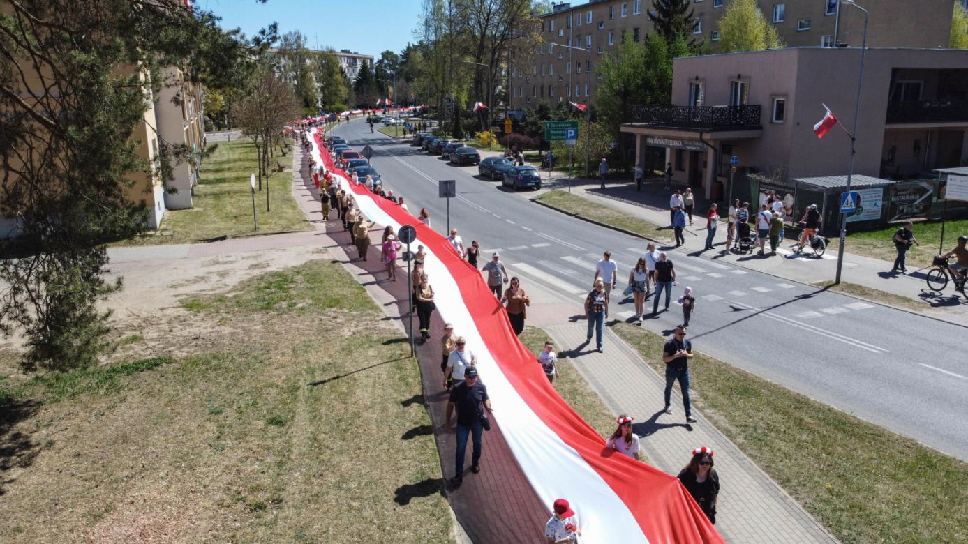 Najdłuższa flaga w Polsce
