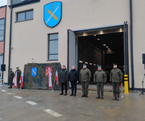 Otwarcie hali remontowej w 18. Łomżyńskim Pułku Logistycznym