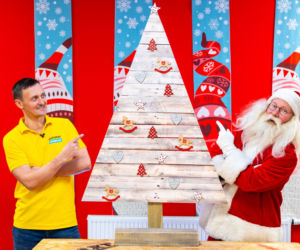 DIY. Zrób to sam: choinka z palet