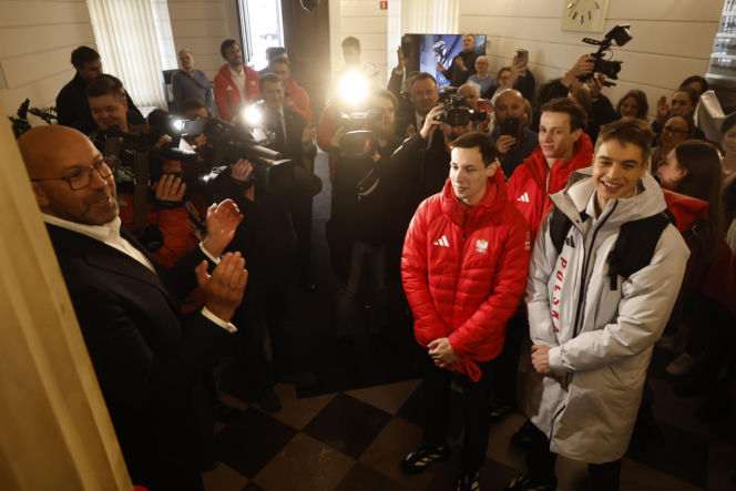 Kacper Tomasiak, Władimir Semirunnij i inni na spotkaniu u Ministra Sportu