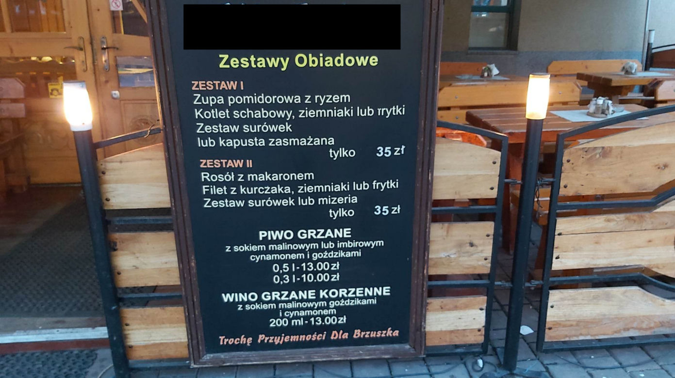 Majówka 2023 w Zakopanem. Sprawdziliśmy ceny posiłków