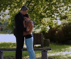 M jak miłość. Magda (Anna Mucha), Wiktor (Piotr Grabowski)