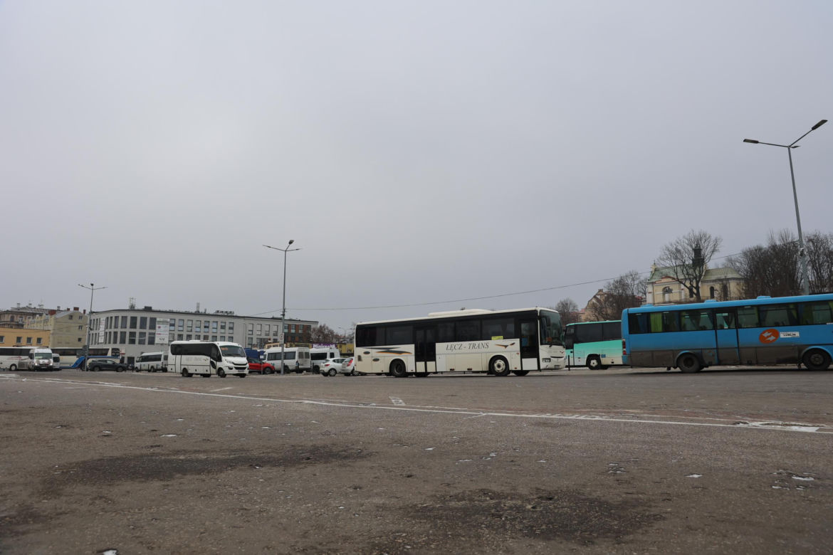 „Stary” dworzec PKS przy al. Tysiąclecia w Lublinie