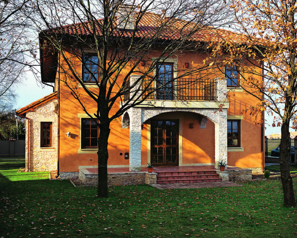 Symetryczna elewacja
