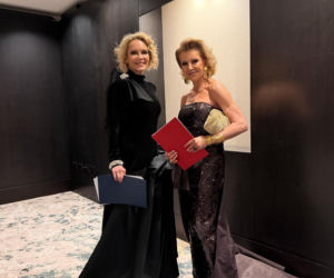 Katarzyna Madera i Joanna Racewicz na balu w Londynie