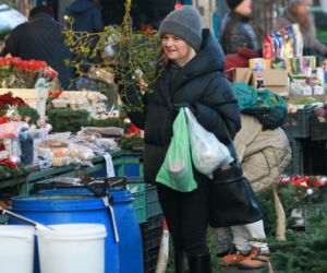 Małgorzata Tusk na przedświątecznych zakupach