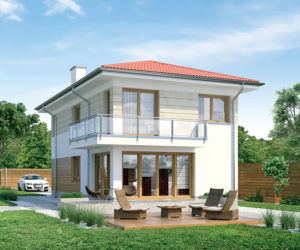 Domy o powierzchni 120 m2