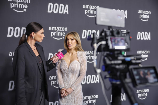 Gwiazdy na premierze "Dody"