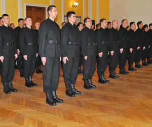 Ślubowanie policjantów