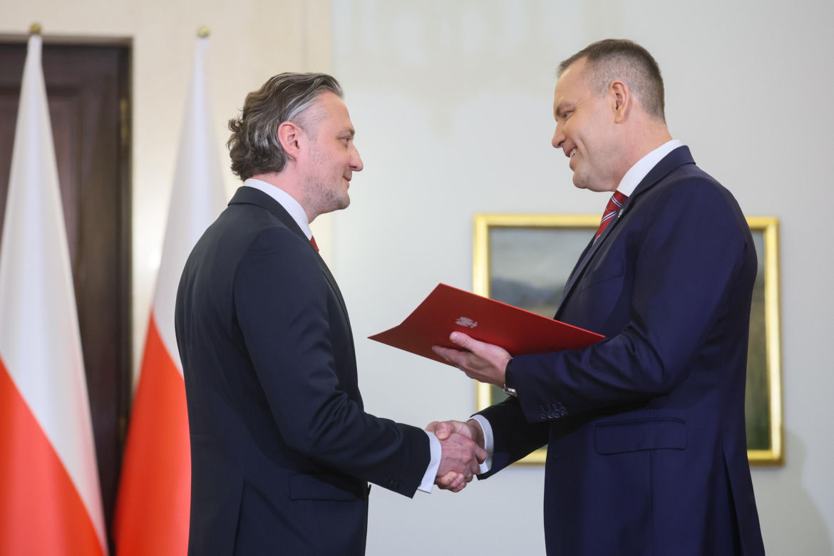 Oto nowy szef BBN Bartosz Grodecki