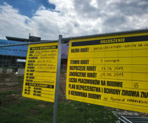 Kraków: Plaża przy Forum znika bezpowrotnie