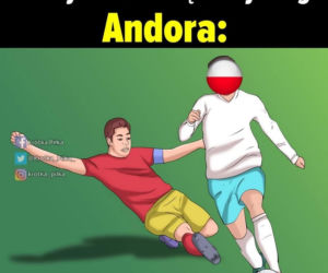 Memy po meczu Polska - Andora