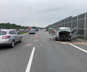 Dachowania na A4 i DK94 koło Tarnowa
