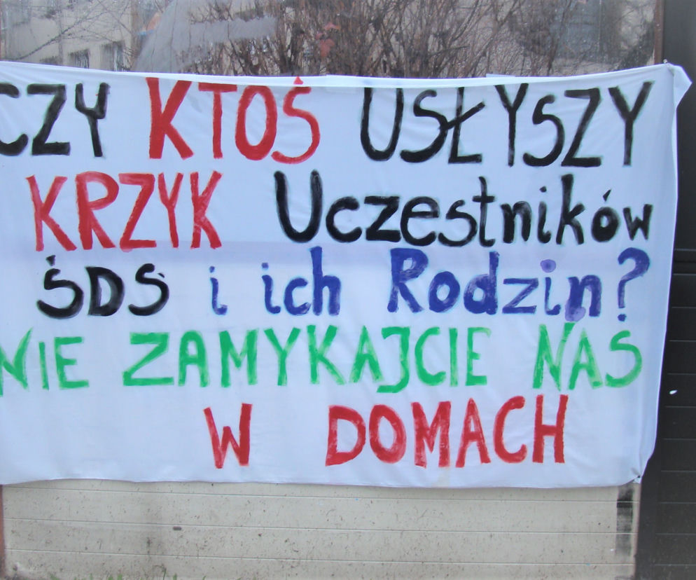 Rozpaczliwy apel opiekunów niepełnosprawnych