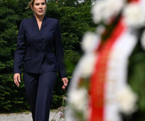 Marta Nawrocka w hołdzie Bohaterkom Powstania Warszawskiego