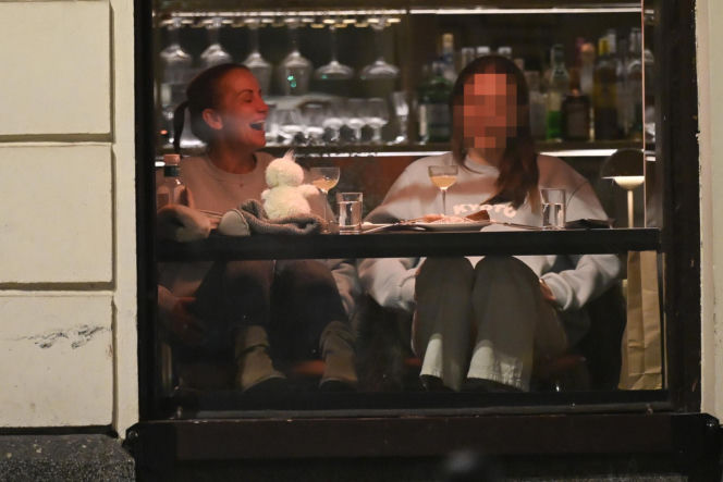 Katarzyna Zielińska pije z kaczorem