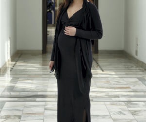 Posłanka Aleksandra Uznańska-Wiśniewska kwitnie w ciąży