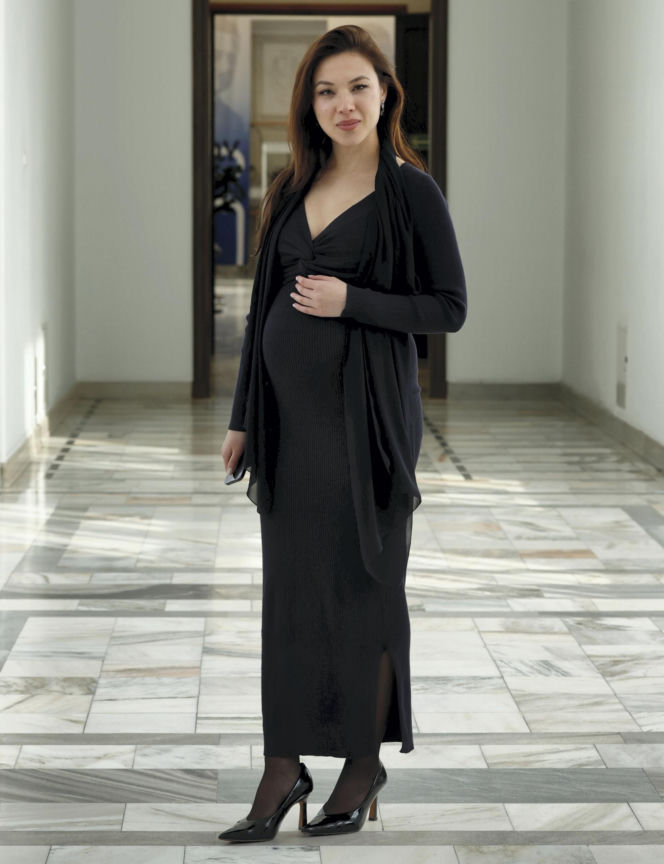 Posłanka Aleksandra Uznańska-Wiśniewska kwitnie w ciąży