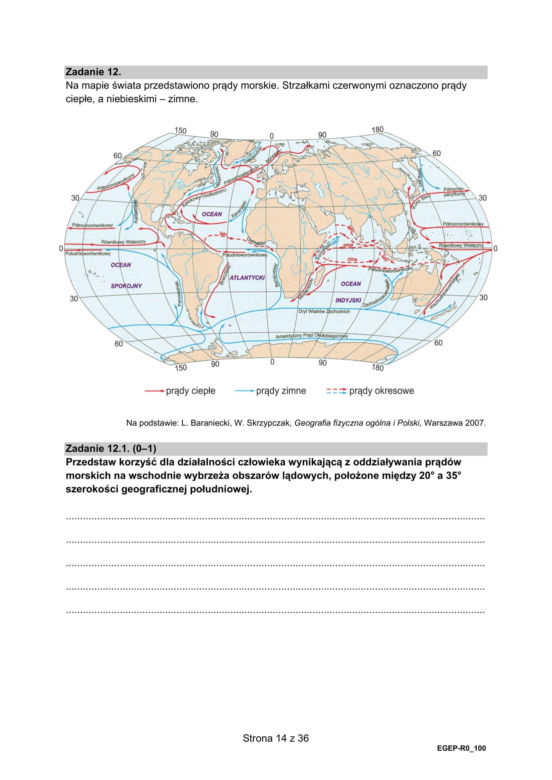 Matura 2024: geografia rozszerzona. ARKUSZ FORMUŁA 2015
