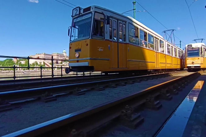 Budapeszt z okien tramwaju