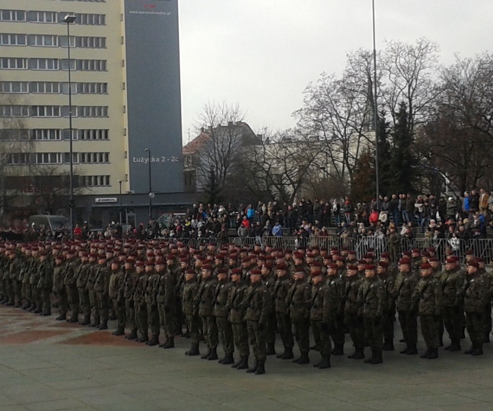 Przysięga czerwonych beretów z Gliwic