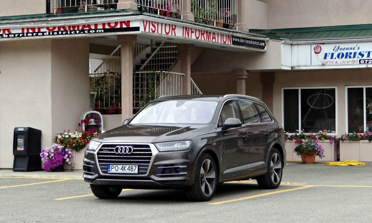 Audi Q7 - test na drogach Kanady
