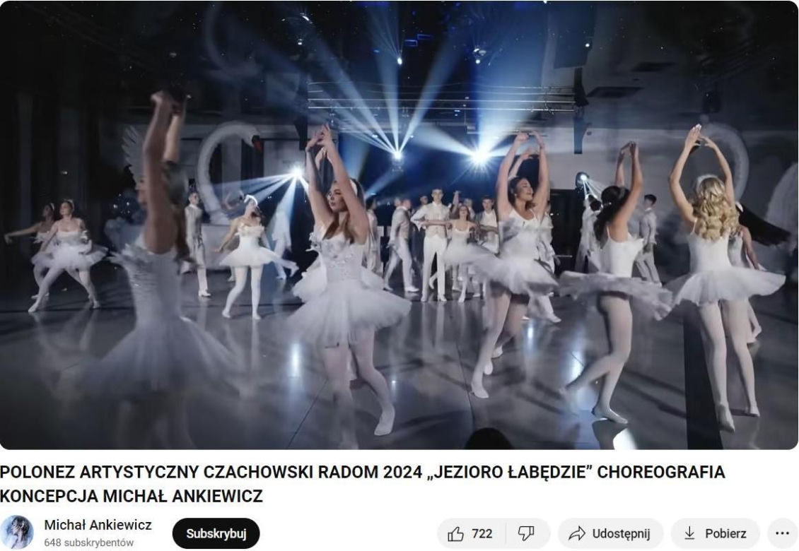 Takiego poloneza na studniówce jeszcze nie było! Maturzyści z Radomia zaskoczyli wszystkich