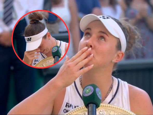 Morze łez po wygraniu Wimbledonu. Mistrzyni przeżyła dramat z mamą i nie wytrzymała