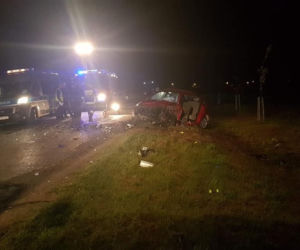 Wypadek między Piecowicami a Kiełczowem