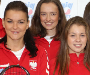 Sesja tenisowej reprezentacji Polski - Agnieszka Radwańska, Iga Świątek, Maja Chwalińska i inni