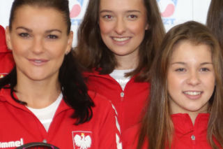 Sesja tenisowej reprezentacji Polski - Agnieszka Radwańska, Iga Świątek, Maja Chwalińska i inni
