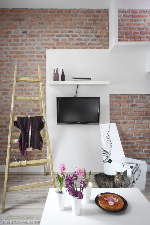 Telewizor w aranżacji salonu