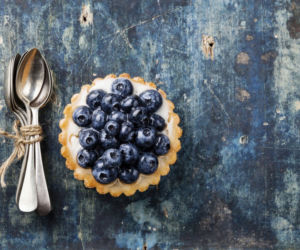 Tartaletka z borówkami i mascarpone