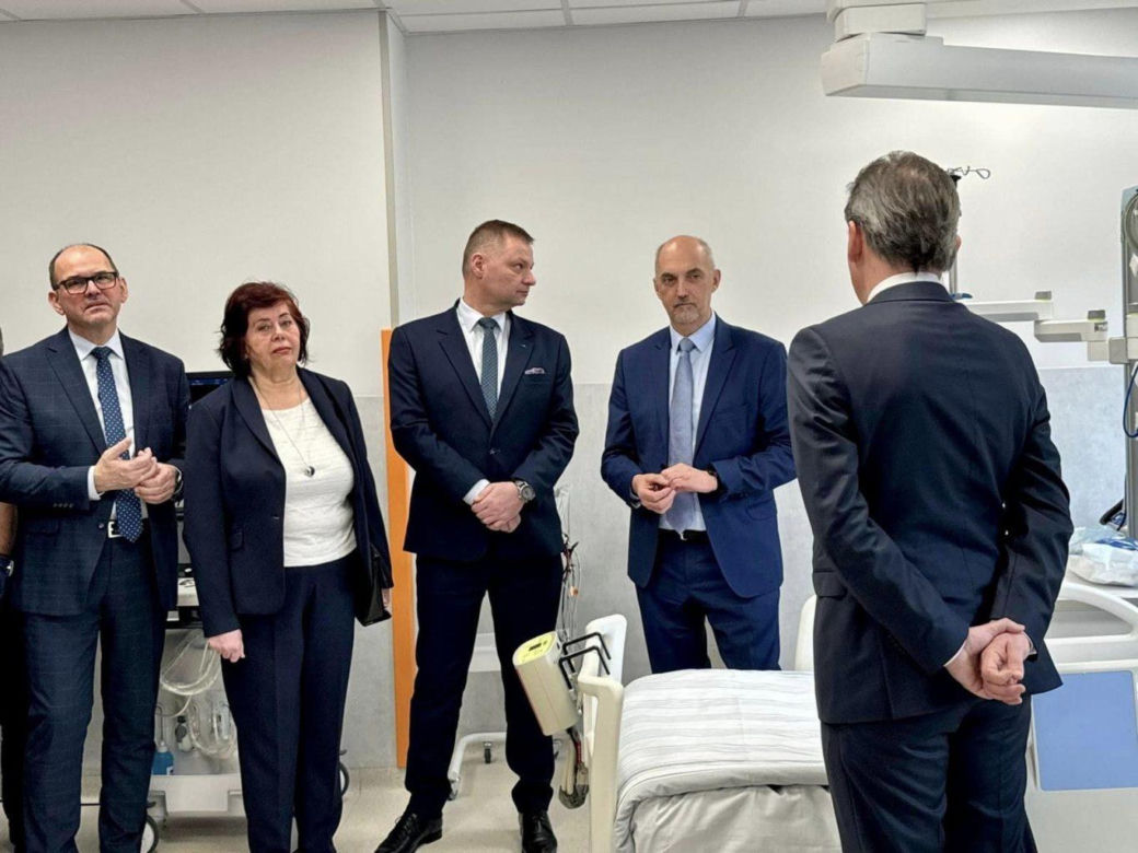 Oddział Kardiologiczny i Izba Przyjęć po remoncie w Szpitalu Wielospecjalistycznym w Jaworznie
