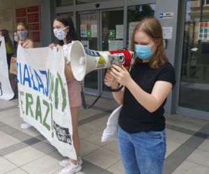Strajk w Bydgoszczy. Młodzież wykrzyczała swoje niezadowolenie